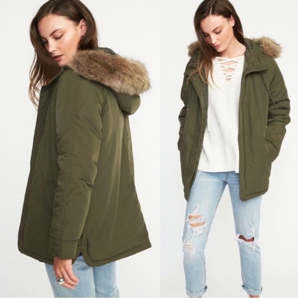 Old Navy Hooded Frost-Free Utility Parka